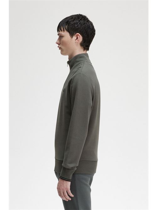 felpa mezza zip Fred Perry | M3574638
